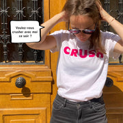 Le T-Shirt Crush - par Mc la Rebelle en Tutu