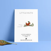 Pin's -  Little nuts - Écureuil