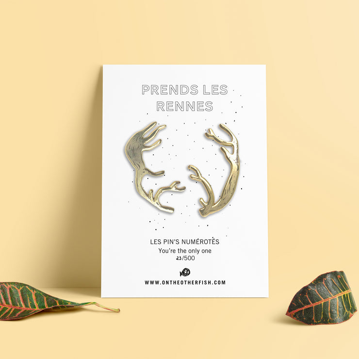 Pin's - Prends Les Rennes - Bois de Renne