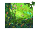 Puzzle silhouette - Dans la jungle - 54 pcs - Djeco - 5 ans