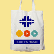 Voici un sac de la pour les petits musiciens en herbe. Inscrivez le nom souhaité et ajoutez au panier !
