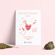 Pin's Color Therapy - Cœur rayé rouge -  On The Other Fish x Studio Like That
