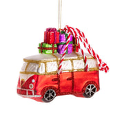 Boule de Noël - Camping-car avec cadeaux - Sass & Belle