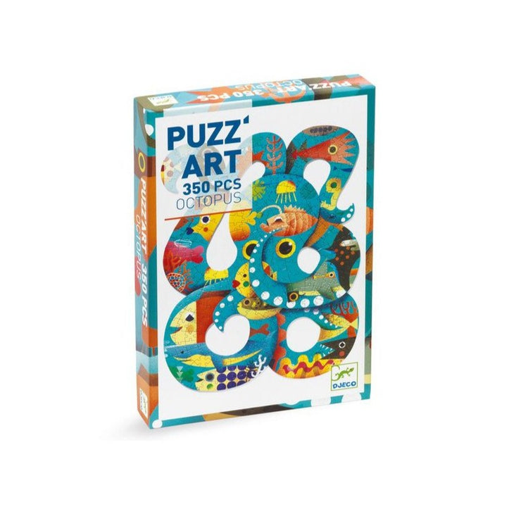 Puzz'art Octopus pieuvre - Puzzle Djeco 350 pièces