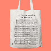 Voici le sac Solfège pour les petits musiciens en herbe. Inscrivez le nom souhaité et ajoutez au panier !