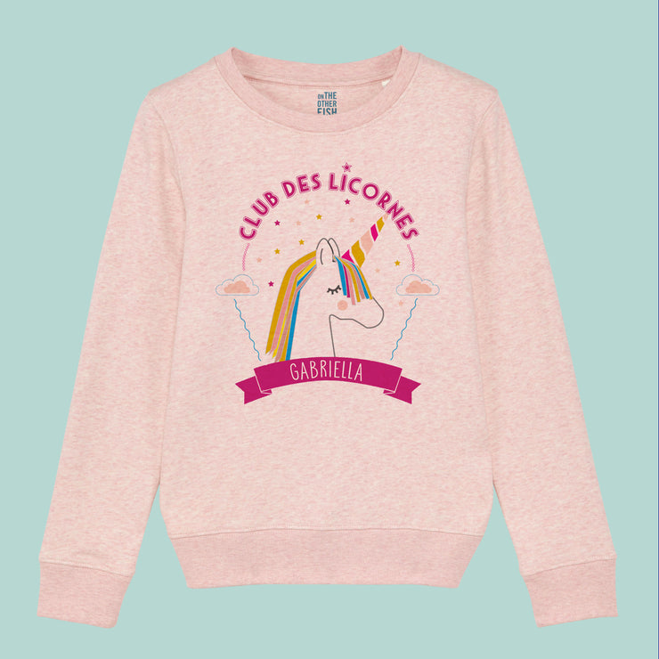 T-Shirt et sweat enfant Club des Licornes