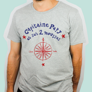 T-shirt à personnaliser -  Capitaine Papy